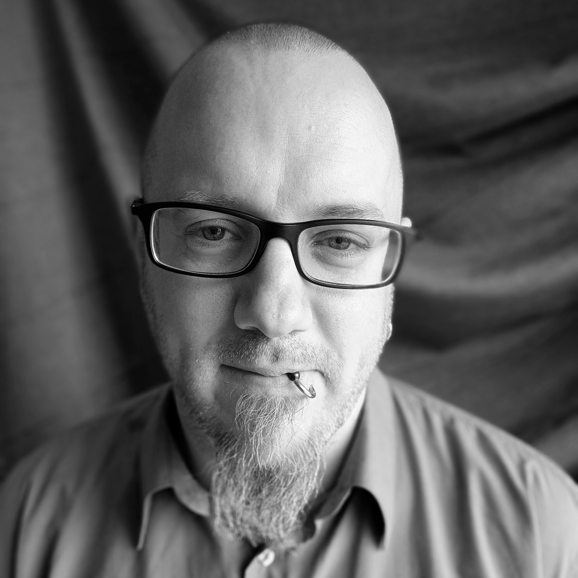 MikeW Headshot BW